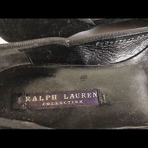 Ralph Lauren Shoes - Ralph Lauren Collection Velvet Bow Flats Ralph Lauren Shoes - Ralph Lauren Collection Velvet Bow Flats